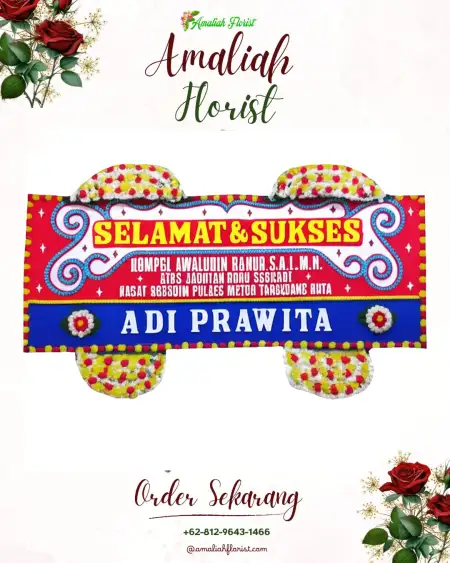 Papan Bunga Ucapan Selamat Taman Sari